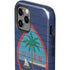 Guam Flag Dark Wood iPhone 12 Pro Impact Case